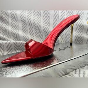 Elegant Red Stiletto Heels